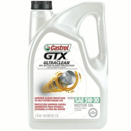 ACEITE MOTOR CASTROL GTX ULTRACLEAN 5W30 4 73 LITROS