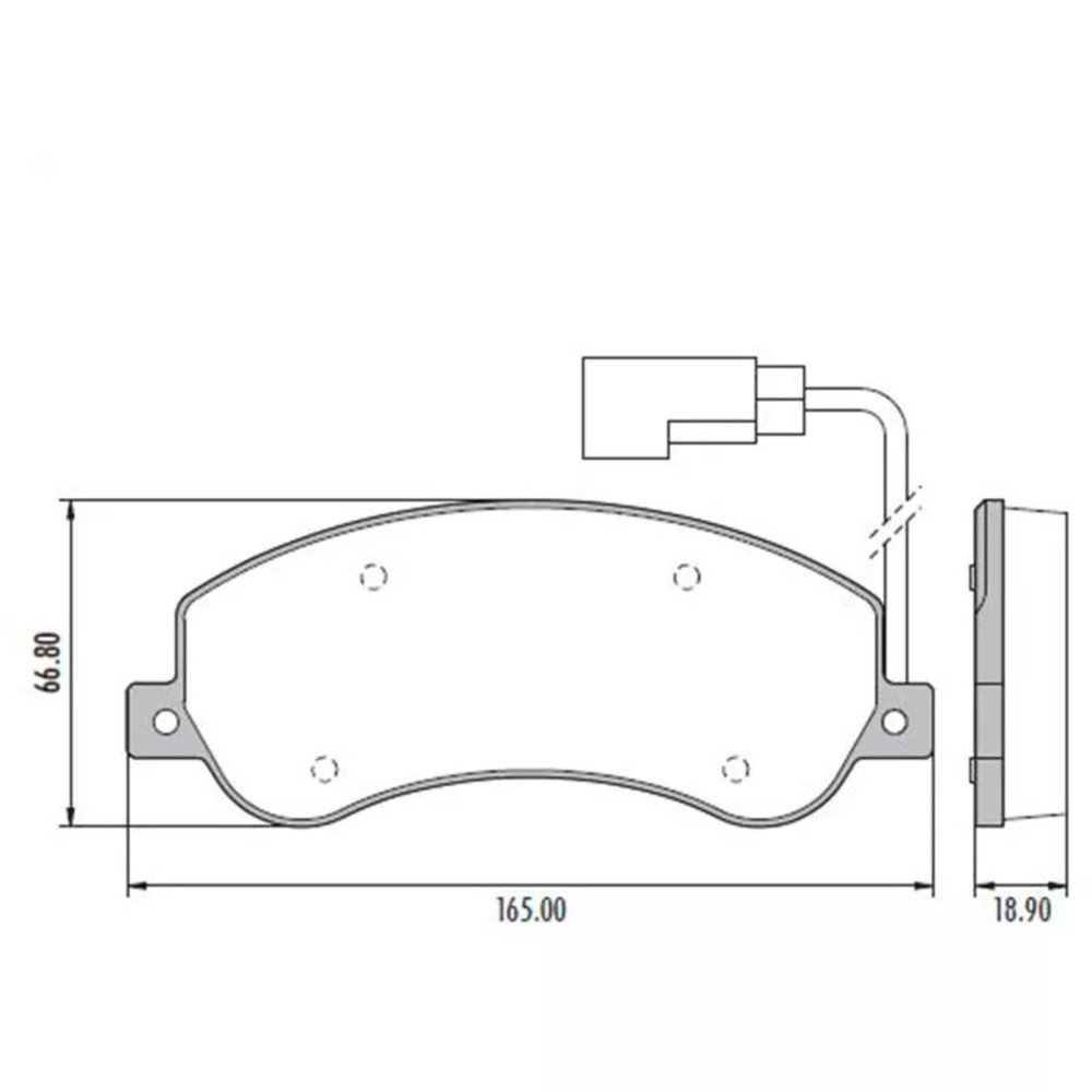 Pastilla De Freno Volkswagen Amarok Delantera