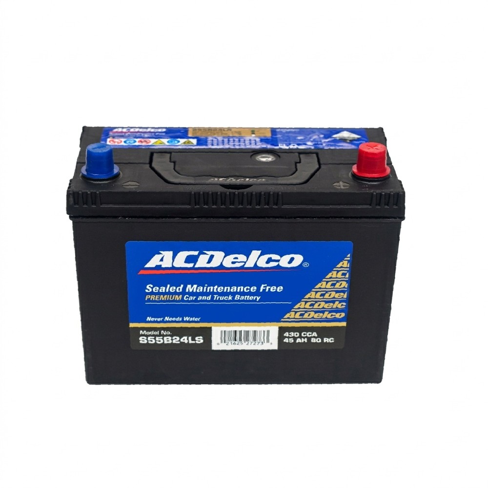 BATERÍA 45 AH 430 CCA 12 V BORNE ESTÁNDAR POSITIVO DERECHO AC DELCO