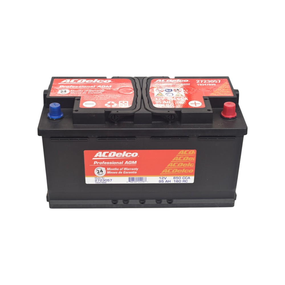 BATERIA 95 AH 850 CCA 12 V AGM BORNE ESTÁNDAR POSITIVO DERECHO