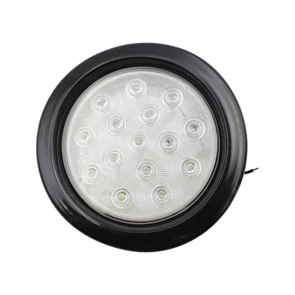 FOCO TRASERO 4 PULG. BLANCO LED 12 VOLTS