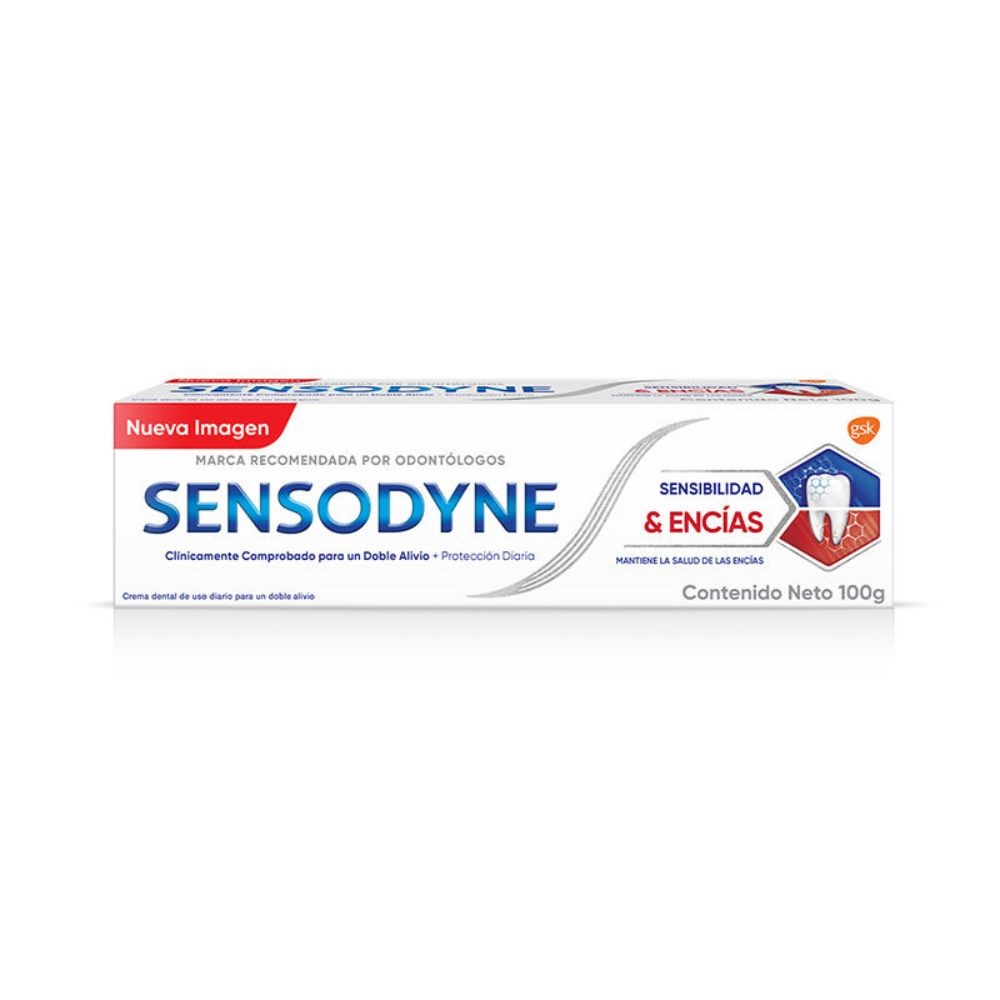 SENSODYNE PASTA DENTAL 100GR SENSIBILIDAD Y ENCIAS
