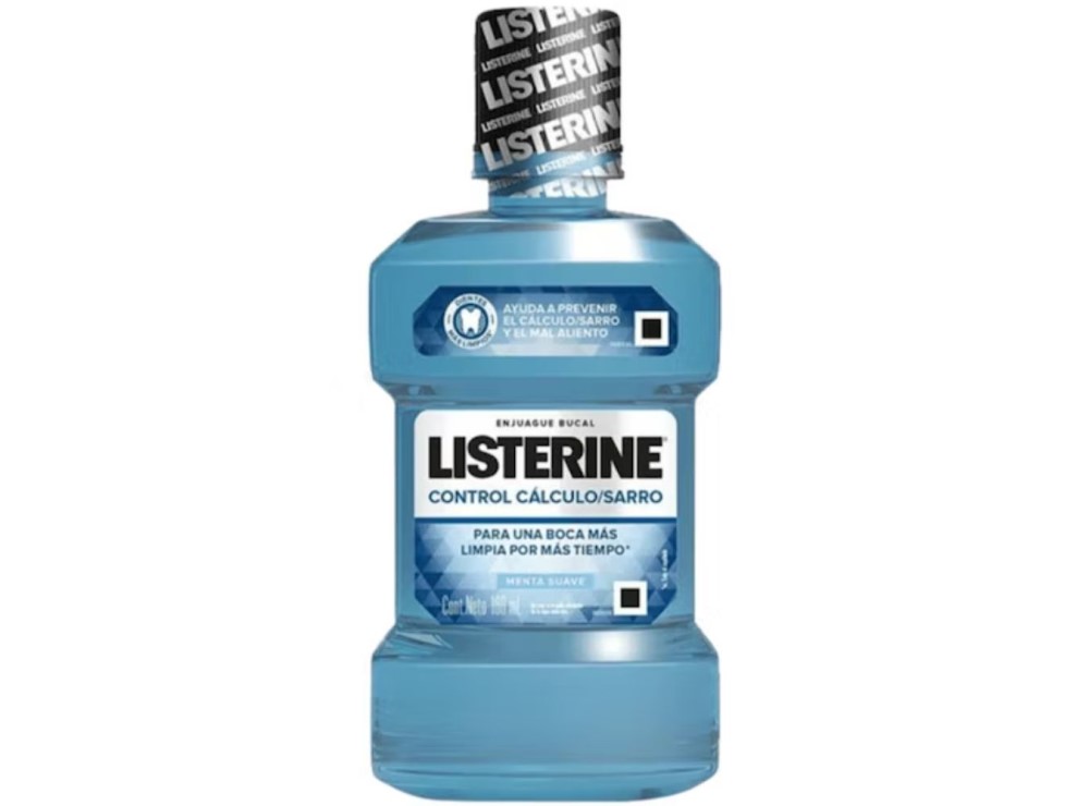 LISTERINE ENJUAGUE BUCAL 180ML CONTROL SARRO