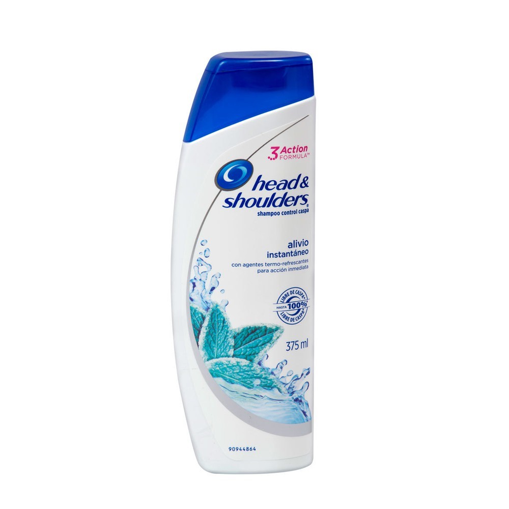 HEAD SHOULDERS SHAMPOO 375ML ALIVIO INSTANTANEO