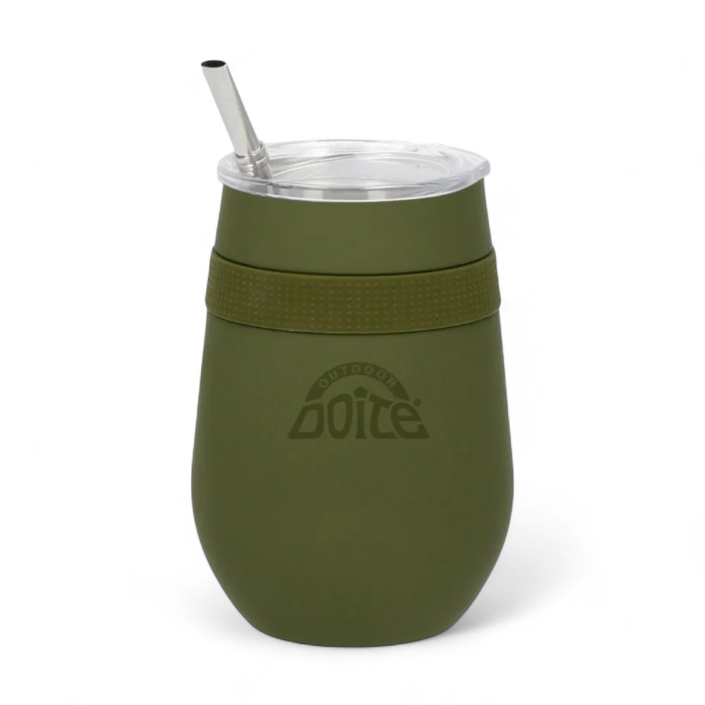 MUG PARA MATE COLOR VERDE 360ML