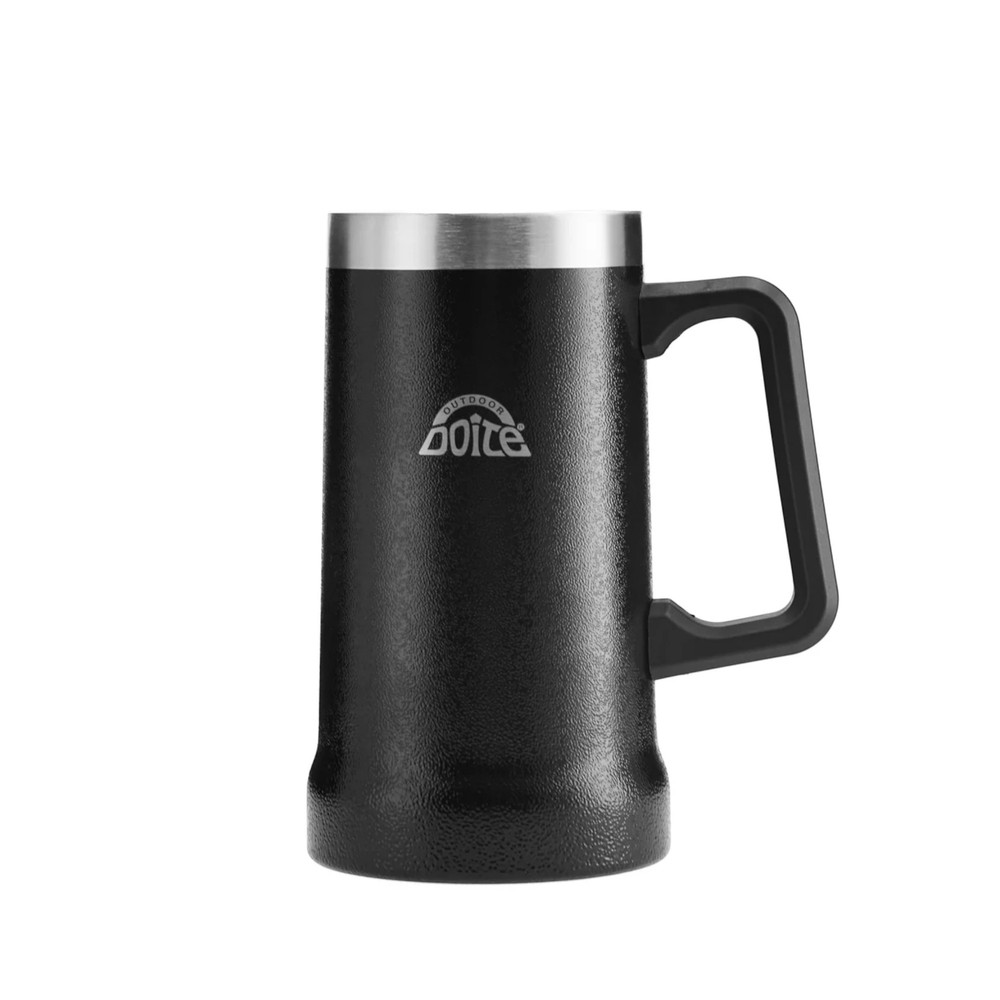 VASO CERVECERO NEGRO 710ML