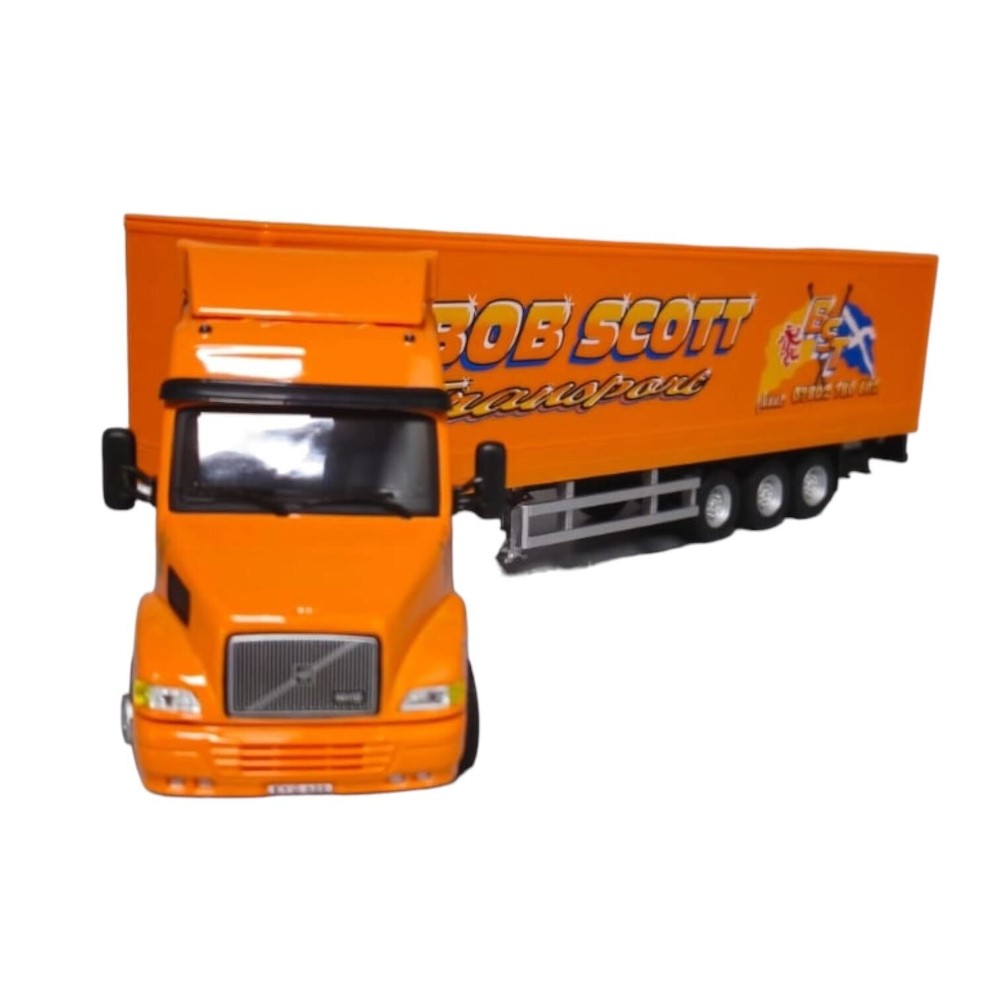 CAMION VOLVO NH12 CONTAINER NARANJO ESCALA 1:50