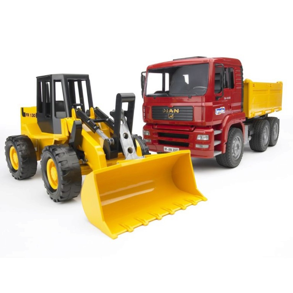 CAMION MAN TOLVA C/CARGADOR 1:16