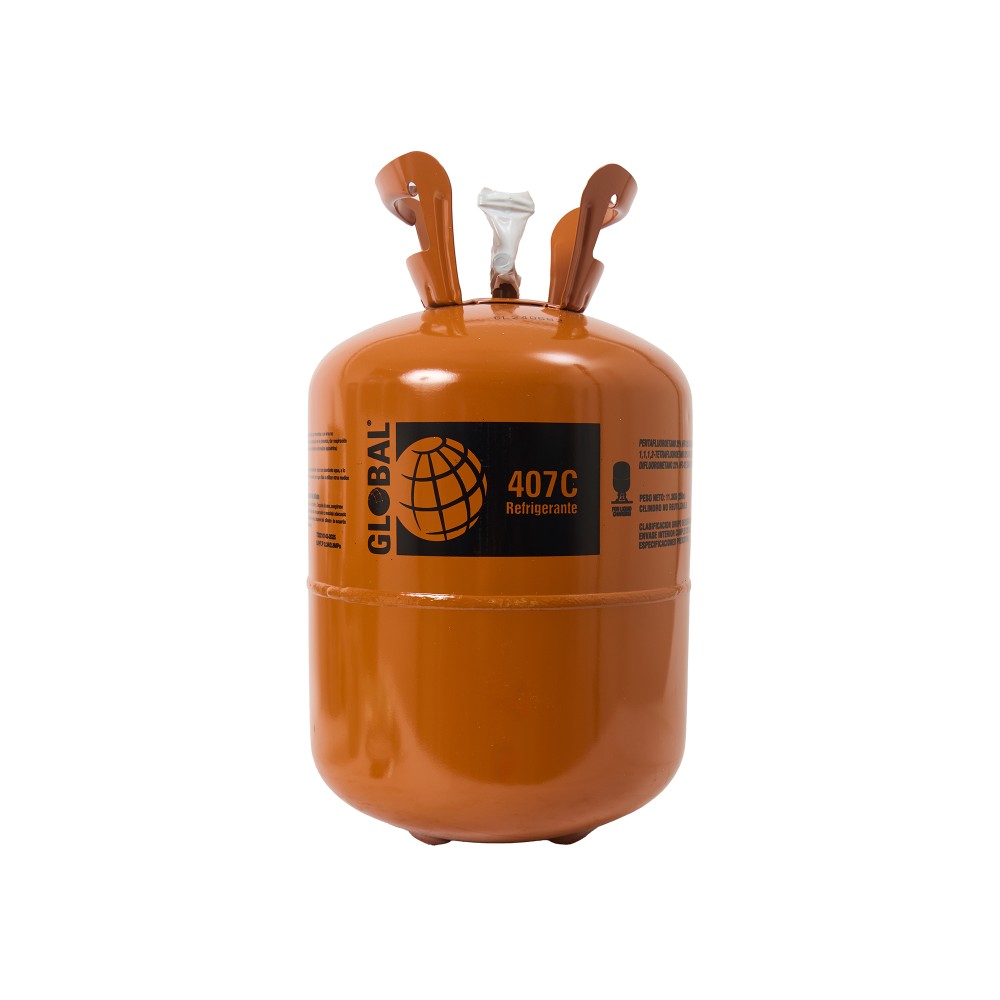 GAS REFRIGERANTE R407C 11.3 KG CILINDRO GLOBAL