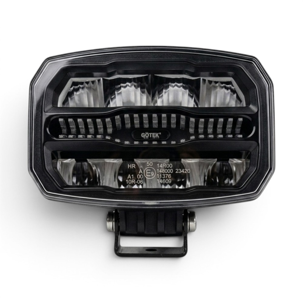 FOCO FAENERO&nbsp; OVALADO&nbsp; 9,5" 5400LM&nbsp; CON DRL