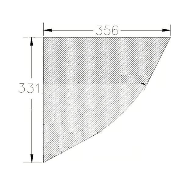 VIDRIO TRAS VENTANA CHOFER VIAGGIO 900 G7