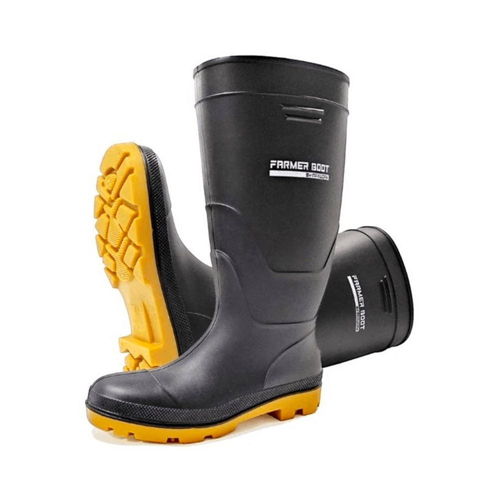 Bota de pvc ms negra talla 42