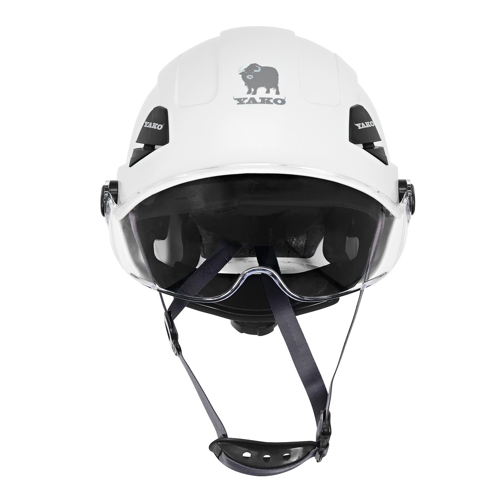 Casco de seguridad steelpro verde flúor