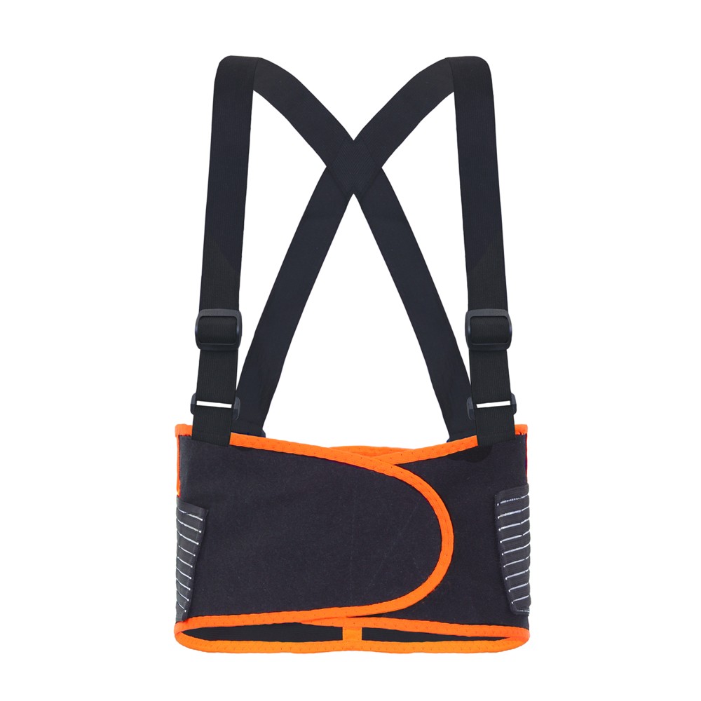 Faja lumbar activex negra y naranja talla xxl