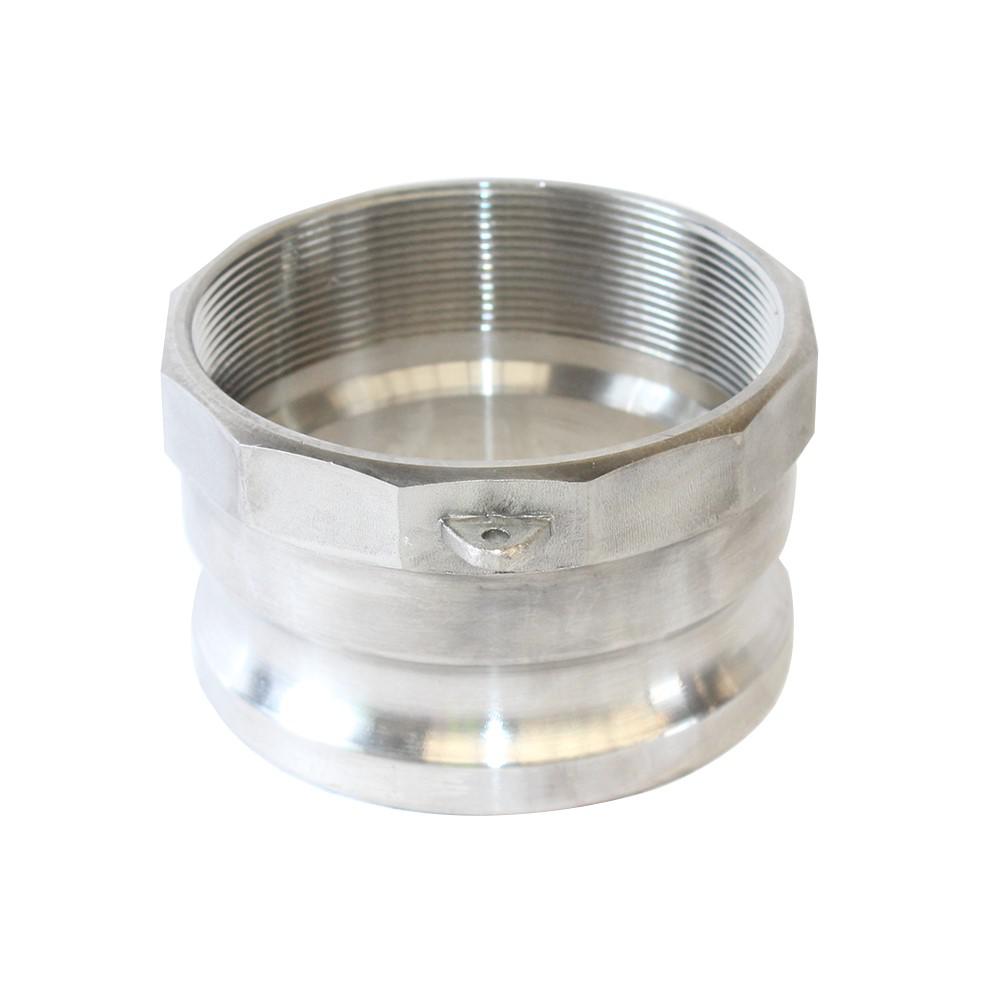 "ACOPLE MACHO 4"" INOX"