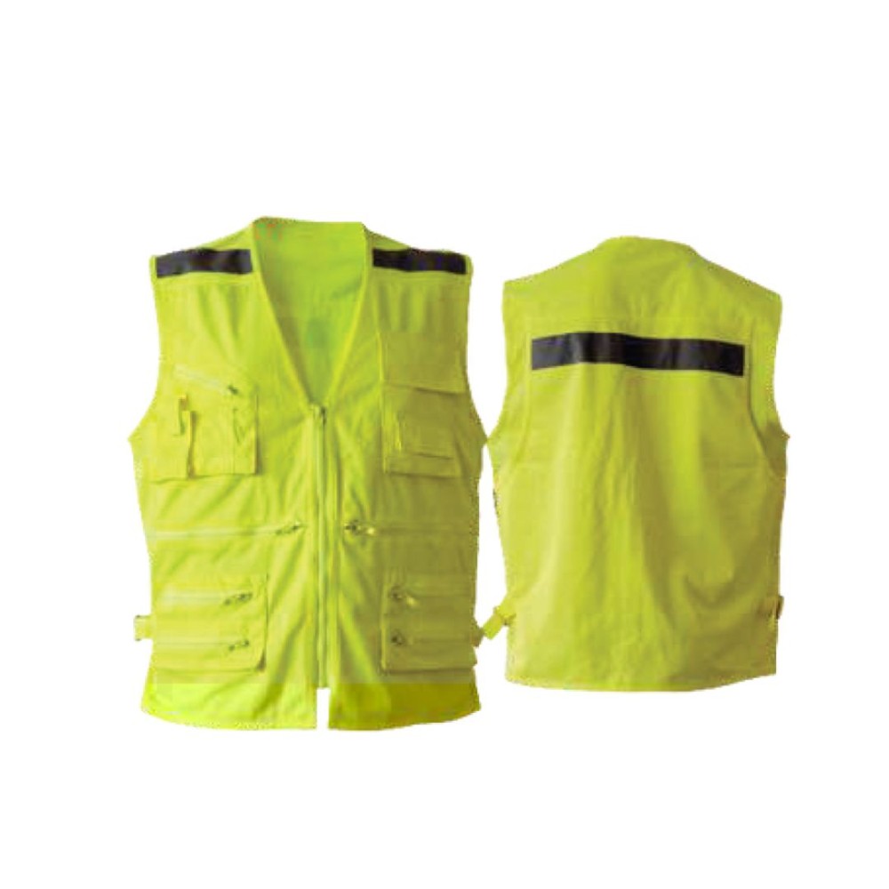 Chaleco geólogo amarillo flúor fullgen talla xl