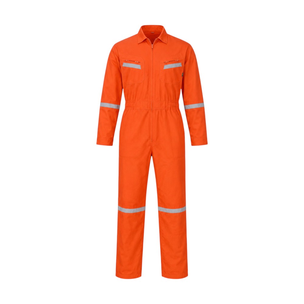 Overol poplin naranjo alaska talla m