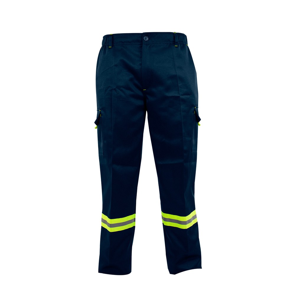 PANTALON CARGO DIA Y NOCHE (L) GABARDINA LAND AZUL KUMEN