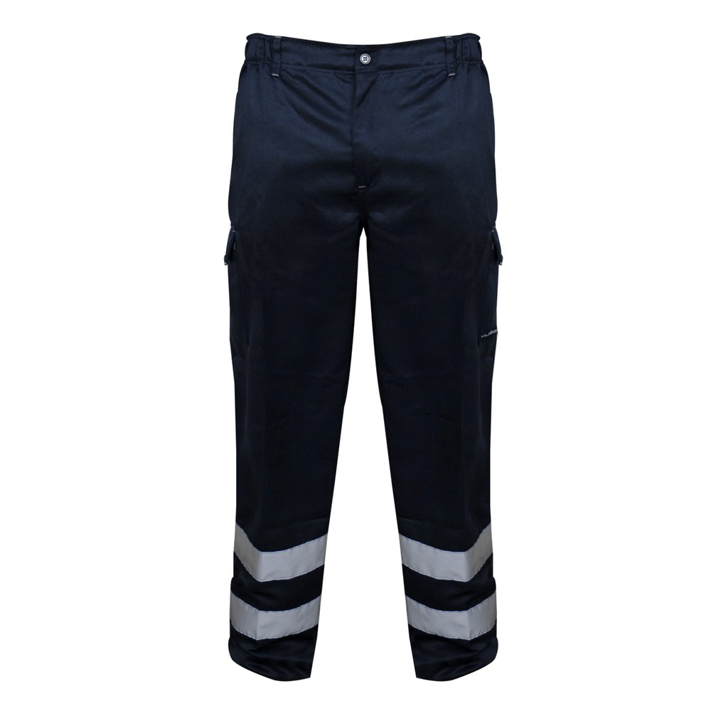 PANTALON CARGO GABARDINA CON 2 CINTA AZUL (XXL) KUMEN LAND 2