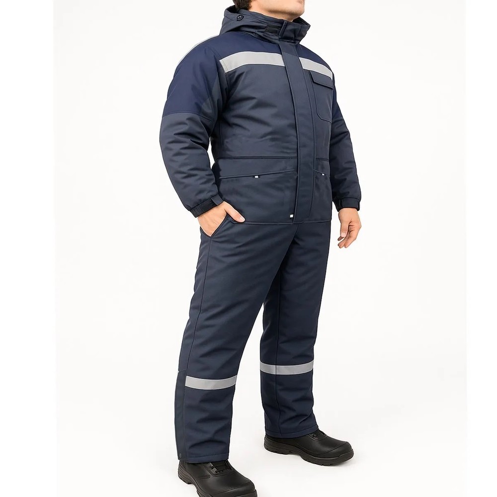 Buzo térmico azul ms talla m