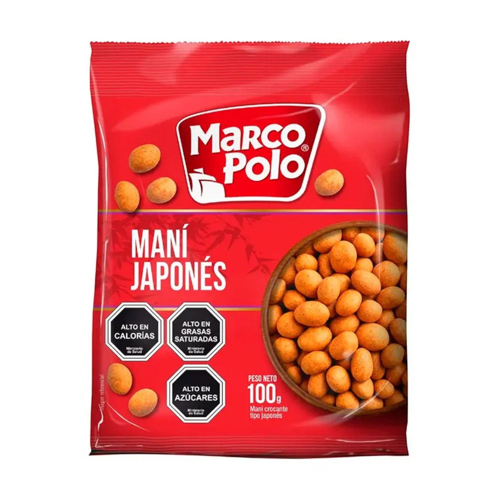 MANÍ JAPONÉS MARCO POLO 100 GR.