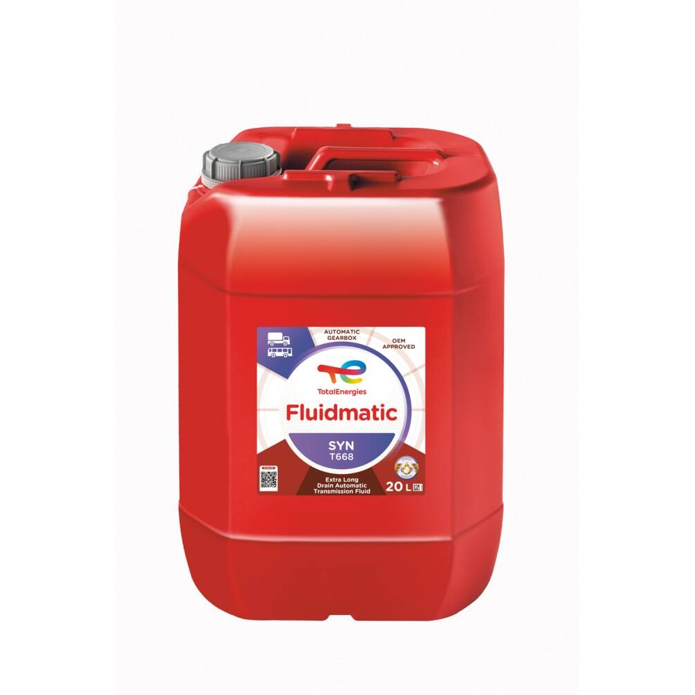 Aceite Transmisión Totalenergies Fluidmatic Syn T668 Atf 20 Litros Sintético