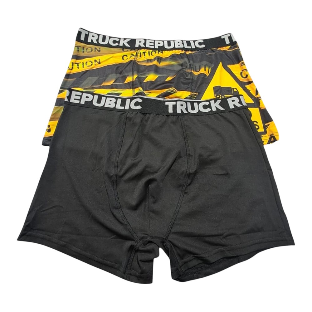 BOXERS BI-PACK PELIGRO CAMIONES TRUCK REPUBLIC TALLA M