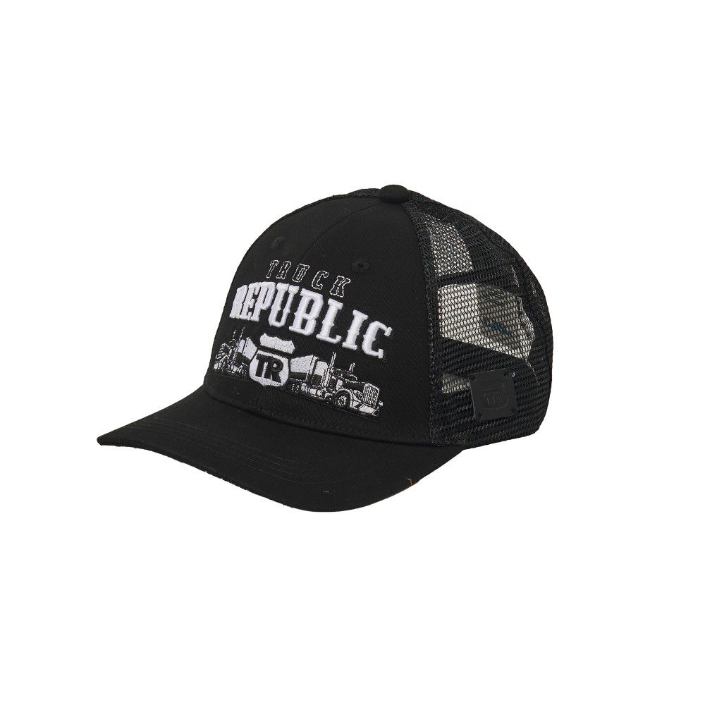 GORRO JOCKEY NEGRO/PISTONS - TRUCK REPUBLIC