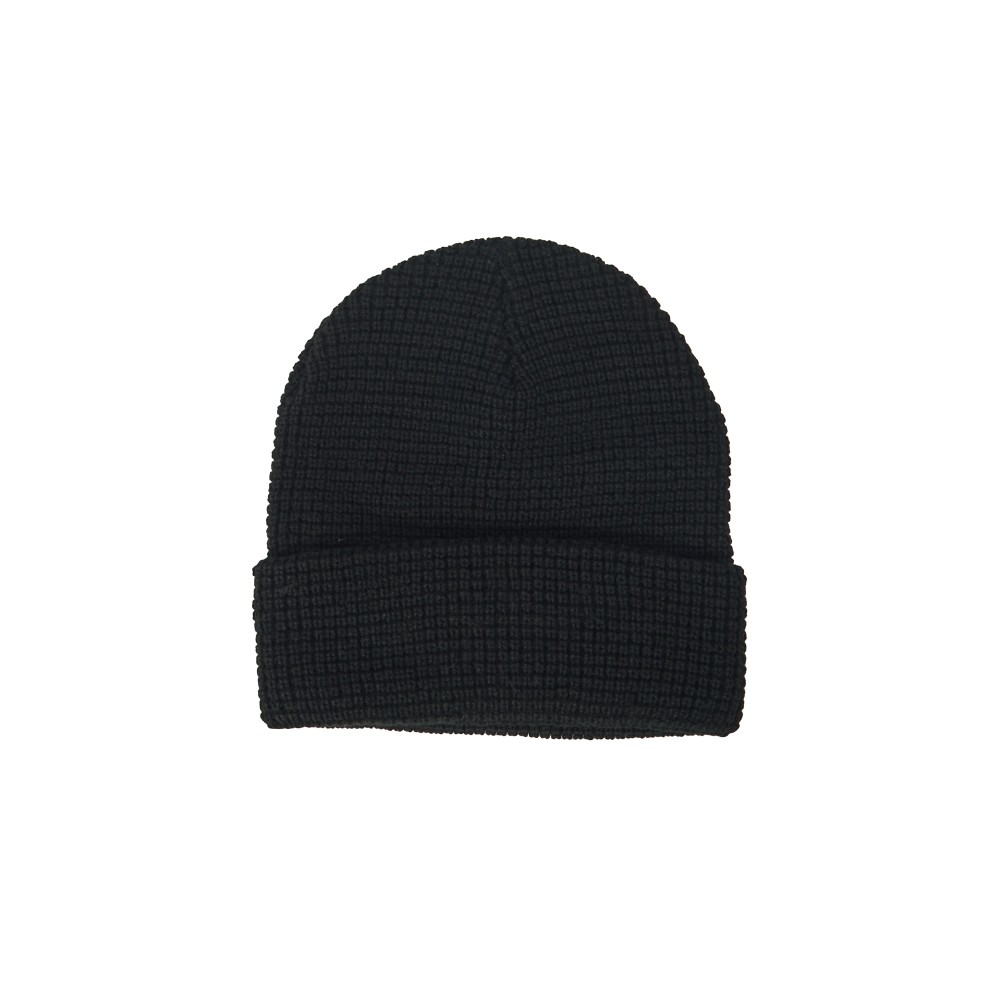 GORRO LANA WAFLE NEGRO&nbsp; - TRUCK REPUBLIC