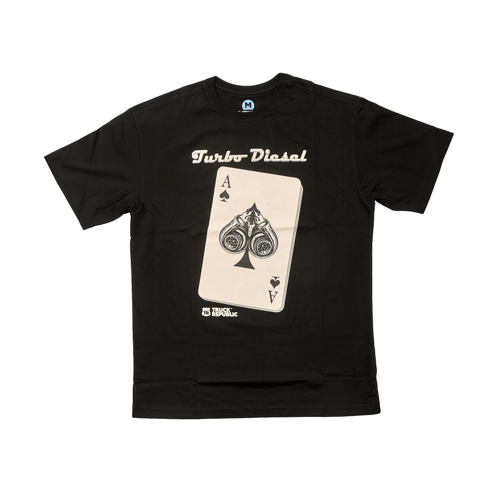 POLERA MANGA CORTA BLACK POCKER - TALLA M