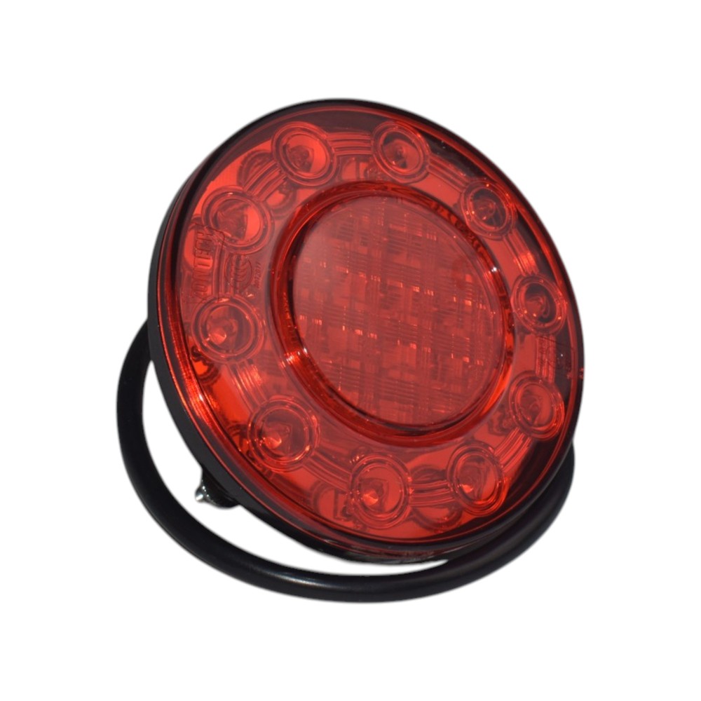 FOCO TRASERO LED ROJO 12 Y 24 VOLTS