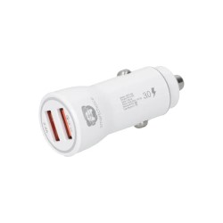 CARGADOR 2 USB CARGA RAPIDA 3.0