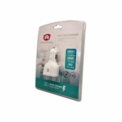 CARGADOR 2 USB 1 TIPO-C CARGA RAPIDA 3.0