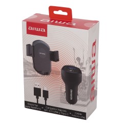 SOPORTE - CARGADOR RAPIDO - CABLE MICRO USB