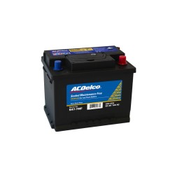 BATERÍA 62 AH 550 CCA 12 V BORNE ESTÁNDAR POSITIVO DERECHO AC DELCO