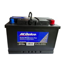 BATERÍA 72 AH 640 CCA 12 V BORNE ESTÁNDAR POSITIVO DERECHO AC DELCO
