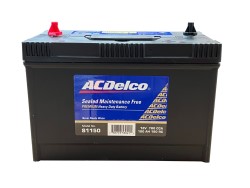 BATERÍA 100 AH 780 CCA 12 V BORNE ESPÁRRAGO CENTRADO AC DELCO