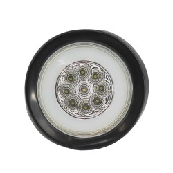 FOCO TRASERO 4 PULG BLANCO LED BI-VOLTS TIPO HALO
