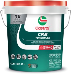 ACEITE MOTOR CASTROL CRB TURBOMAX 15W40 20 LTS