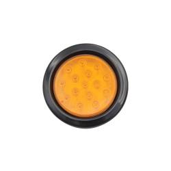 FOCO TRASERO 4 PULG. AMARILLO LED 24 VOLTS