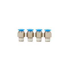 PACK 4 UN CONEXIÓN RECTA TUBO 1/4 PULG HILO 1/8 PULG