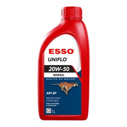 ACEITE MOTOR ESSO UNIFLO 20W-50 1L CAJA 12 UNIDADES