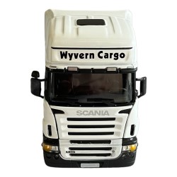 CAMION SCANIA DOBLE BLANCO
