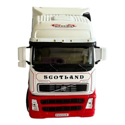 CAMION VOLVO FH12 DOBLE BLANCO-ROJO-AZUL