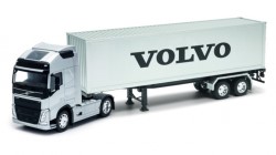 CAMION VOLVO FH12 BLANCO TRAILER ESCALA 1:32