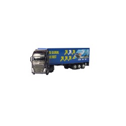 CAMION VOLVO TRAILER BE GLOBAL ESCALA 1:64