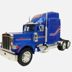 CAMION PETERBILT 379 6X4 AZUL 1:32