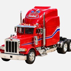 CAMION PETERBILT 379 6X4 ROJO 1:32