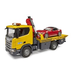 CAMION SCANIA 560R GRUA Y AUTO 1:16