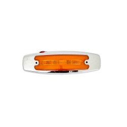 FOCO LATERAL LED AMBAR HALO 12 Y 24 VOLTS